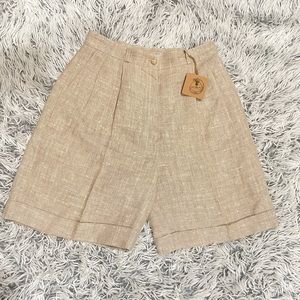 Vintage ✨ Larry Levine Linen High Waist